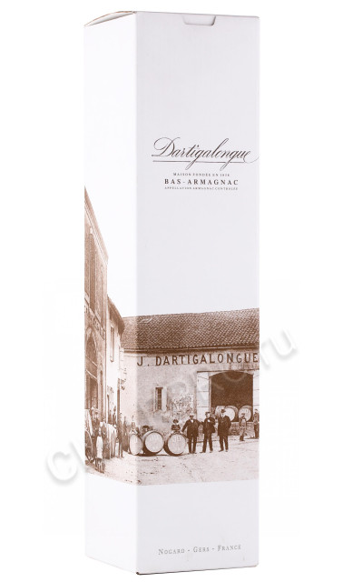 подарочная упаковка арманьяк bas armagnac dartigalongue xo 0.7л