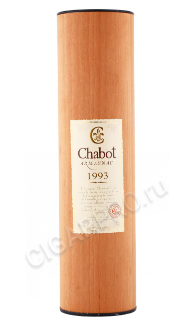 подарочная туба арманьяк chabot 1993 years 0.7л