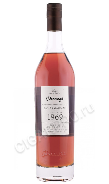 арманьяк darroze bas armagnac unique collection 1969 years 0.7л