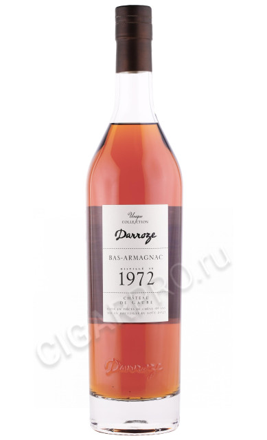 арманьяк darroze bas armagnac unique collection 1972 years 0.7л
