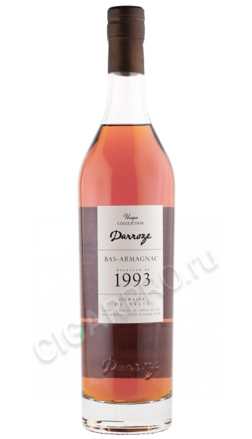 арманьяк darroze bas armagnac unique collection 1993 years 0.7л