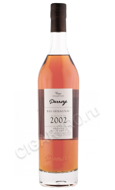арманьяк darroze bas armagnac unique collection 2002 years 0.7л