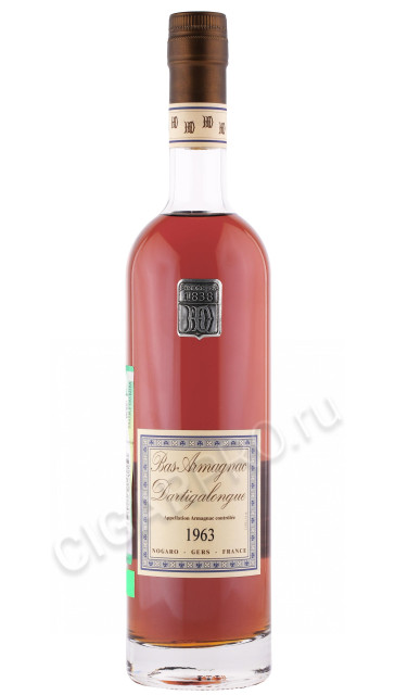 арманьяк vintage bas armagnac dartigalongue 1963 years 0.5л