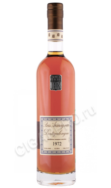 арманьяк vintage bas armagnac dartigalongue 1972 years 0.5л