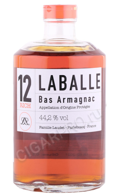 арманьяк laballe 12 years 0.5л