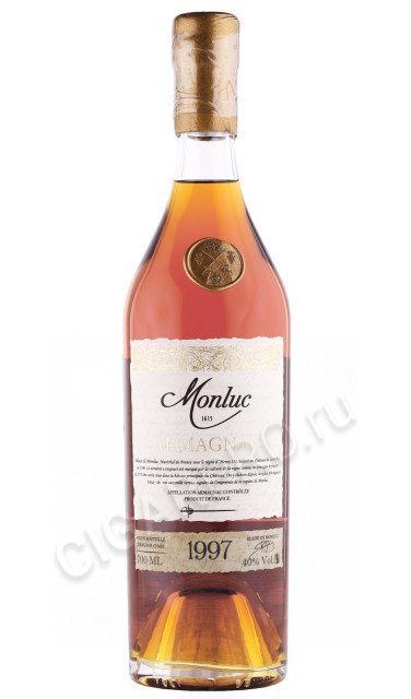 арманьяк monluc 1997 years 0.7л