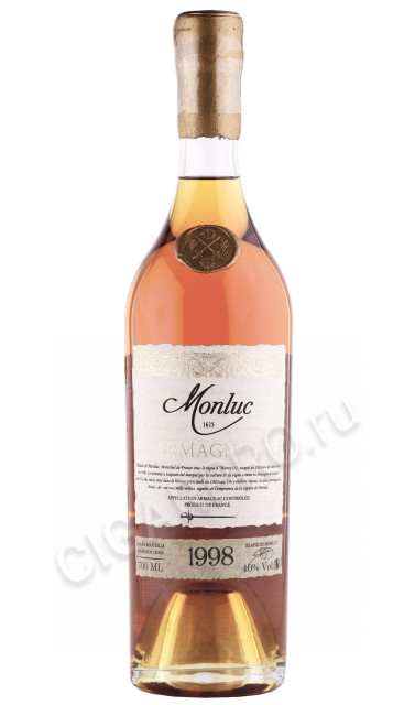 арманьяк monluc 1998 year 0.7л