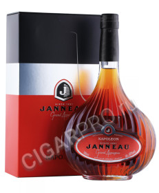 арманьяк janneau napoleon 0.7л в подарочной упаковке