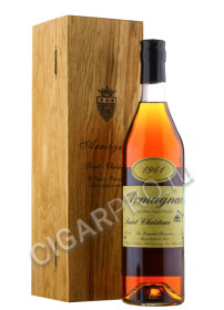 armagnac saint christeau millesime 1961 years арманьяк сент кристо миллезимэ 1961 года