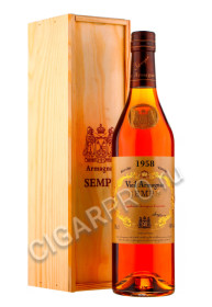 armagnac sempe vieil 1958 years купить арманьяк семпэ вьей 1958г цена