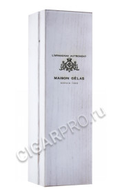 деревянная упаковка арманьяк gelas bas armagnac 1973 years 0.7л