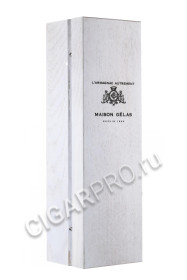 подарочная упаковка арманьяк gelas bas armagnac 1968 0.7л