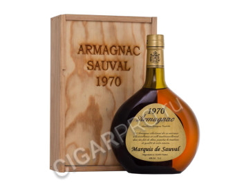 armagnac marquis de sauval 1970 years купить арманьяк маркиз де соваль 1970 года цена