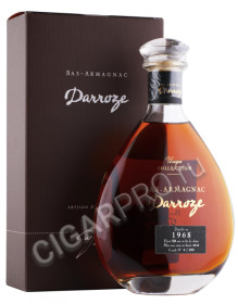 арманьяк darroze bas armagnac unique collection 1968 years 0.7л в подарочной упаковке