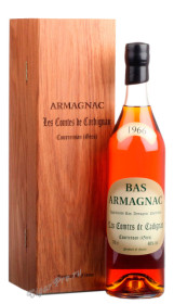 les comtes de cadignan 1966 0.7l wooden box арманьяк ле комт де кадиньян 1966 0.7 л. в дер./уп.