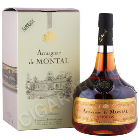 арманьяк bas armagnac de montal napoleon 0.7л в подарочной упаковке