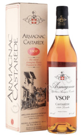 арманьяк castarede vsop armagnac 0.7л в подарочной упаковке