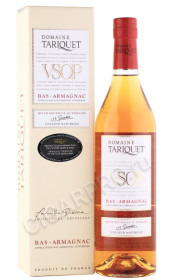 арманьяк chateau du tariquet vsop 7 years 0.7л в подарочной упаковке