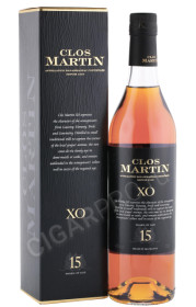 арманьяк clos martin xo 15 years old 0.7л в подарочной упаковке