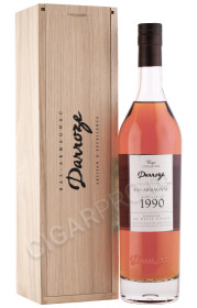 арманьяк darroze bas armagnac unique collection 1990 years 0.7л в деревянной упаковке