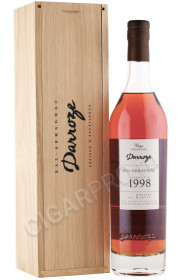 арманьяк darroze bas armagnac unique collection 1998 years 0.7л в деревянной упаковке