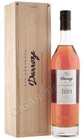 арманьяк darroze bas armagnac unique collection 2001 years 0.7л в деревянной упаковке