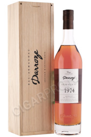 арманьяк darroze unique collection bas armagnac 1974 years 0.7л в деревянной упаковке