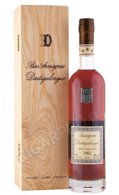 арманьяк vintage bas armagnac dartigalongue 1962 years 0.5л в деревянной упаковке
