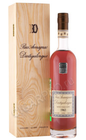 арманьяк vintage bas armagnac dartigalongue 1963 years 0.5л в деревянной упаковке