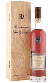 арманьяк vintage bas armagnac dartigalongue 1985 years 0.5л в деревянной упаковке