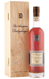 арманьяк vintage bas armagnac dartigalongue 1992 years 0.5л в деревянной упаковке
