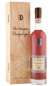 арманьяк vintage bas armagnac dartigalongue 1994 years 0.5л в деревянной упаковке