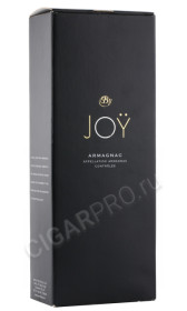подарочная упаковка арманьяк domaine de joy by joy 1963 years 0.7л