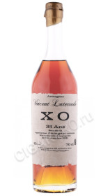 бренди fitte et laterrade xo 25 ans armagnac aoc 0.7л