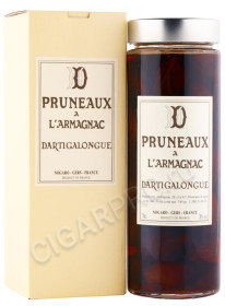 арманьяк pruneaux a l dartigalongue 0.7л в подарочной упаковке