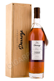 арманьяк armagnac darroze bas-armagnac unique collection 1988 0.7л в подарочной упаковке