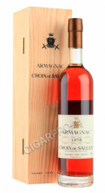 armagnac croix de salles vintage 1975 years купить арманьяк круа де саль винтаж 1975 года цена