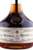 этикетка арманьяк bas armagnac de montal 1990 years 0.7л