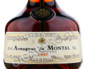 этикетка armagnac bas armagnac de montal 1997 years