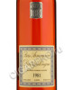 этикетка armagnac vintage bas armagnac dartigalongue 1981 years