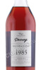 этикетка арманьяк darroze bas armagnac unique collection 1985 years 0.7л