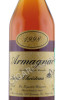 этикетка арманьяк saint christeau millesime 1998 years 0.7л