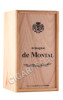 деревянная упаковка арманьяк bas armagnac de montal 1993 years 0.7л