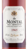 этикетка арманьяк bas armagnac de montal 1965 years 0.2л