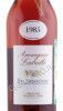 этикетка арманьяк laballe bas armagnac 1985г 0.5л