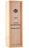 деревянная упаковка арманьяк bas armagnac de montal 1967 years 0.2л
