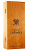 деревянная упаковка арманьяк lafontan millesime 1990г 0.7л