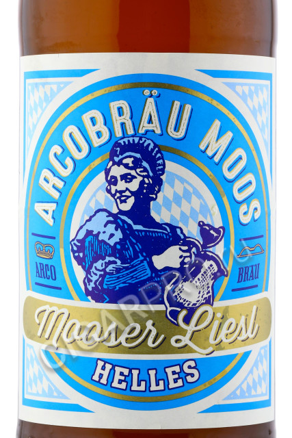 этикетка arcobrau mooser liesl helles 0.5л