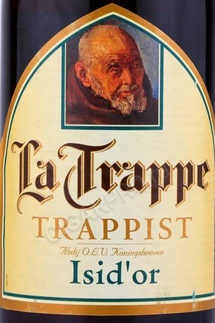 Этикетка Пиво Ла Трапп Исидор 0.33л
