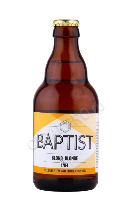 Пиво Баптист Блонд 0.33л